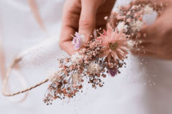 Atelier DIY couronne de fleurs séchées proche de Deauville , à domicile