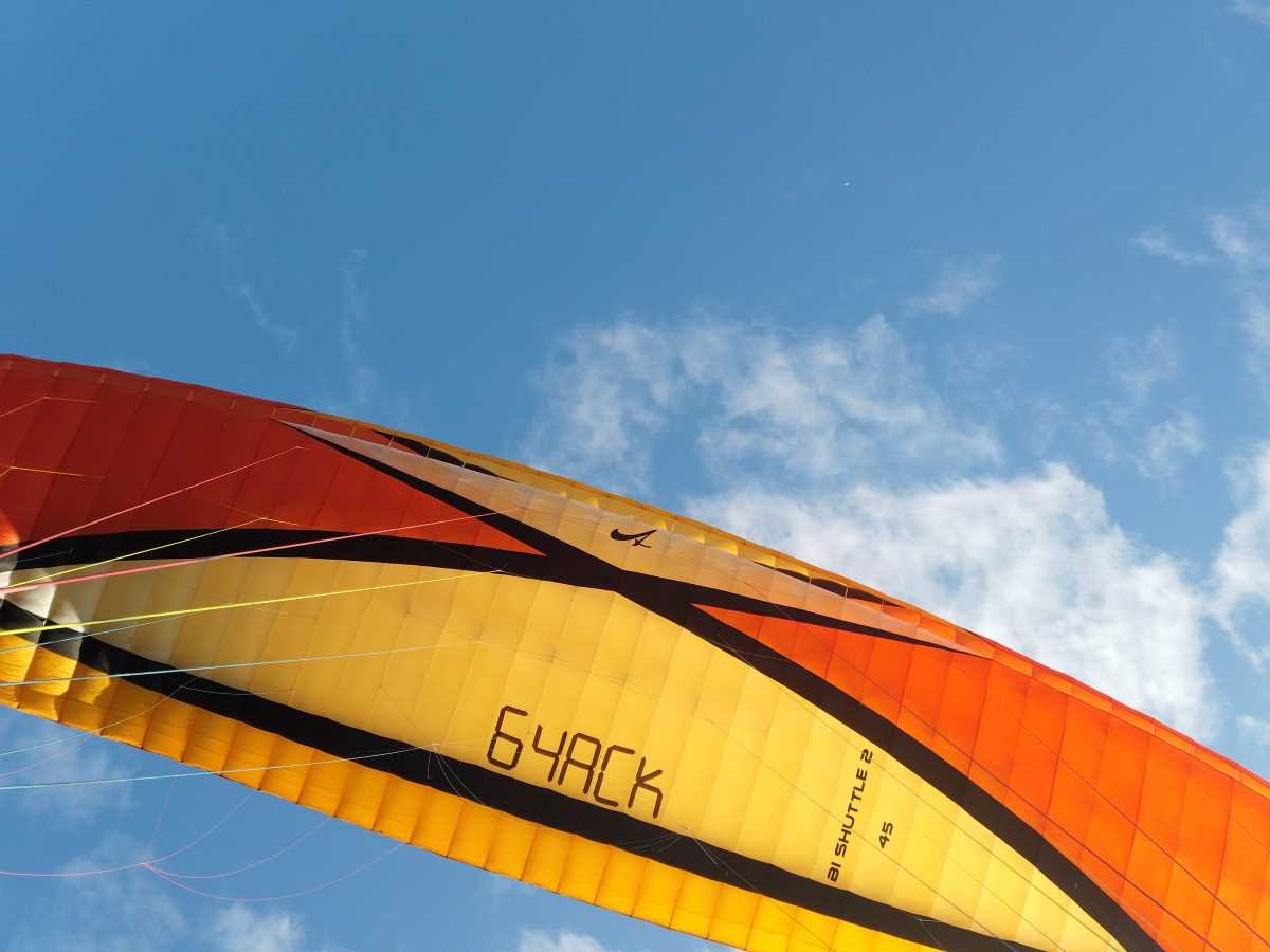 Baptême en ULM paramoteur près de Saint Jean de Luz au Pays Basque