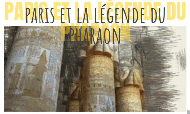 Chasse au trésor en ligne - Team Building - Paris et la légende du Pharaon
