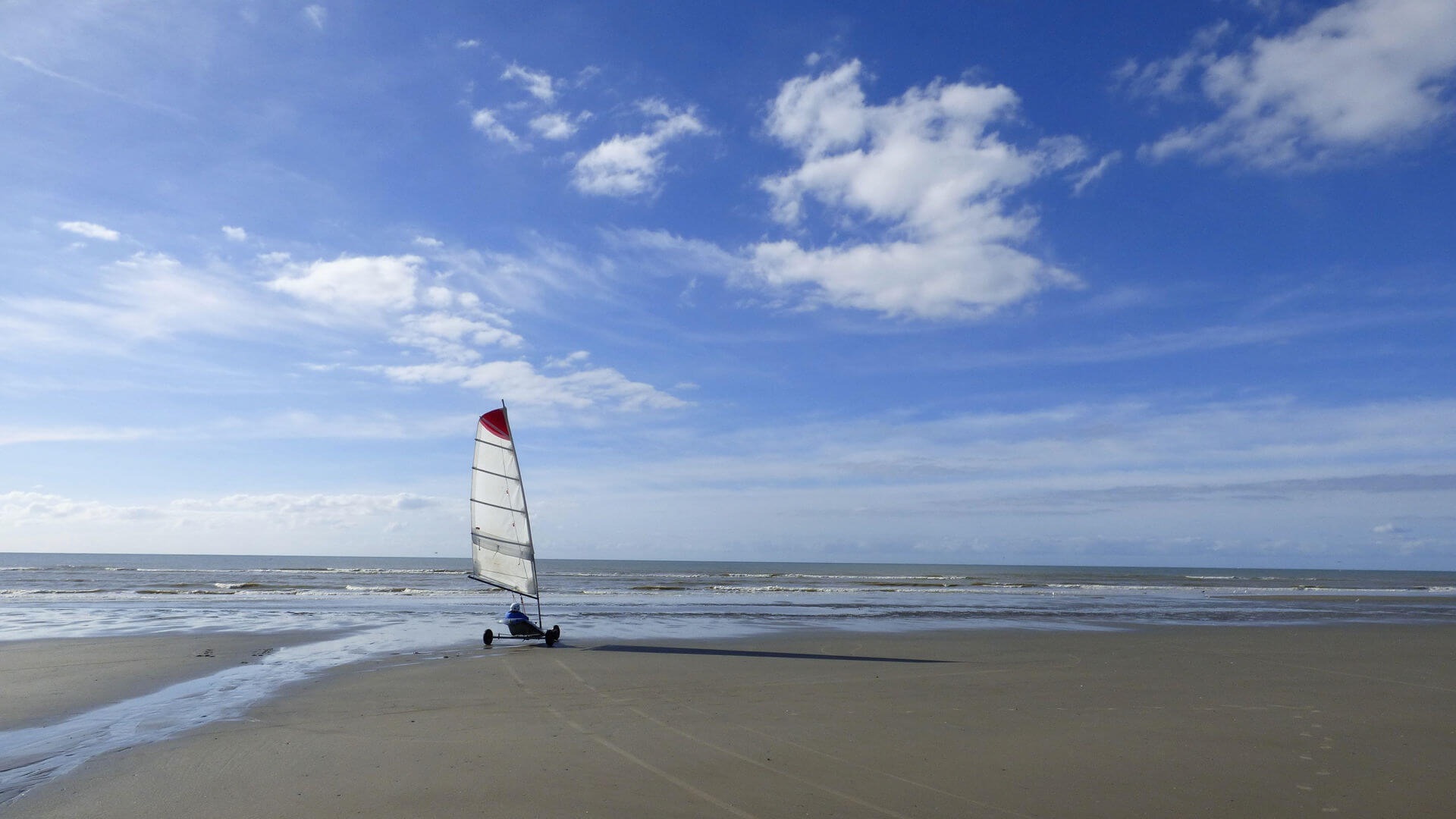 Randonnée en Char à Voile - Fort Mahon Plage - Picardie - 80