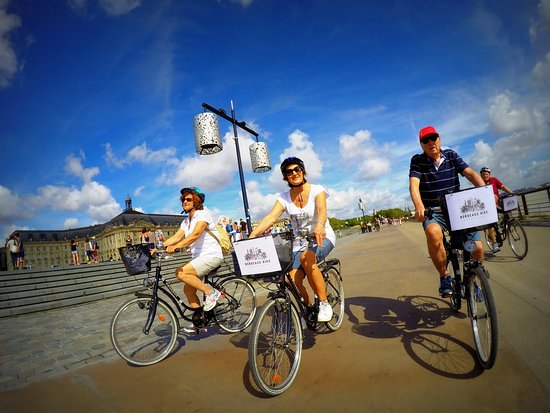 Visites guidées en vélo à Bordeaux - Gironde