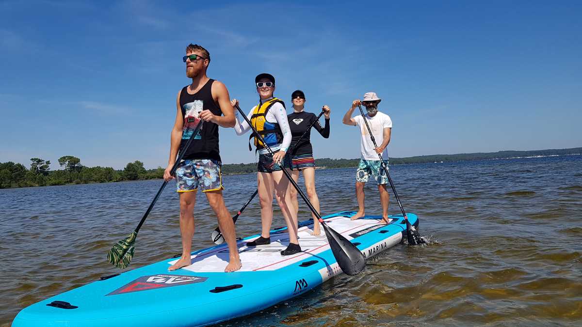 Location de Stand-up Paddle et Big Paddle à Biscarosse