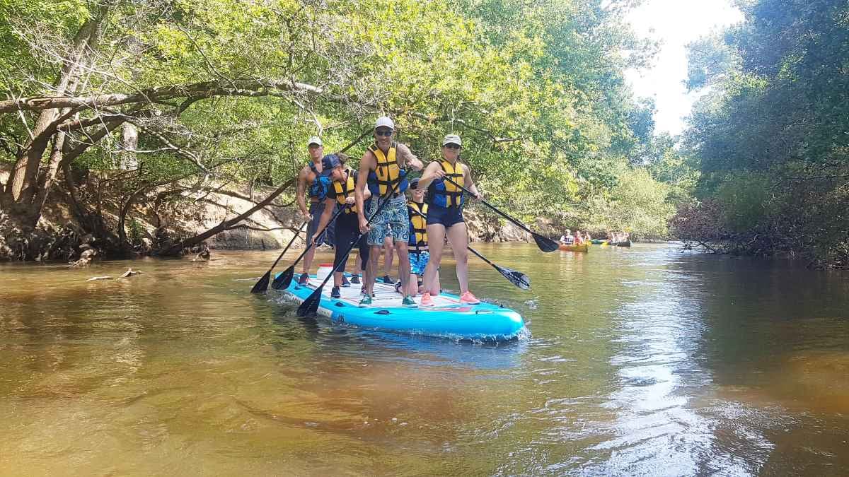 Rafting paddle sur la l'Eyre - 20 min de Gujan Mestras