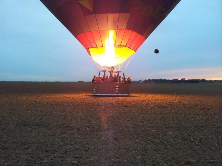 Vol en montgolfière à Valenciennes