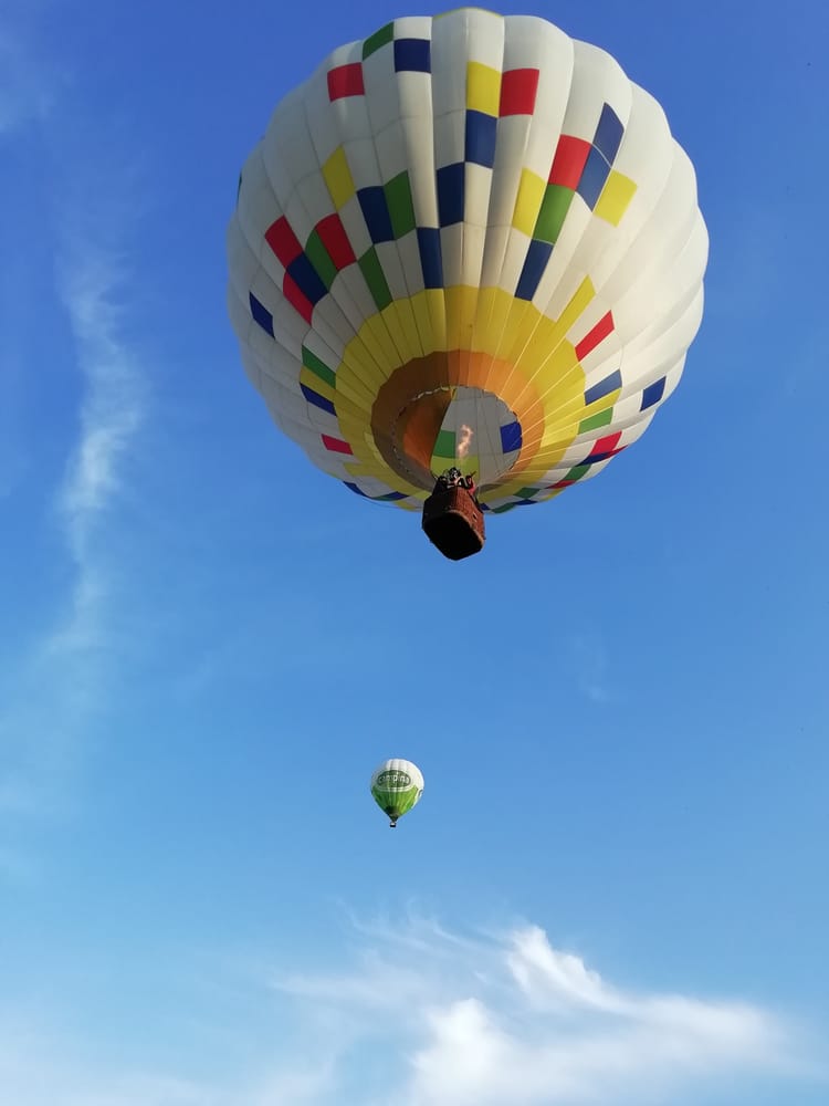 Vol en montgolfière dans l'Yonne au dessus de la Puisaye - Auxerre
