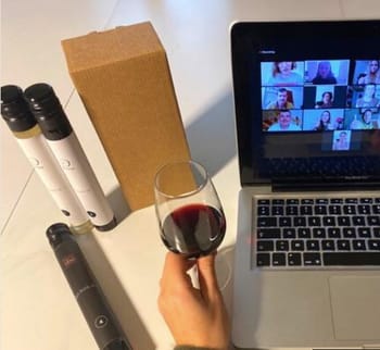 Atelier Dégustation de vin en visio