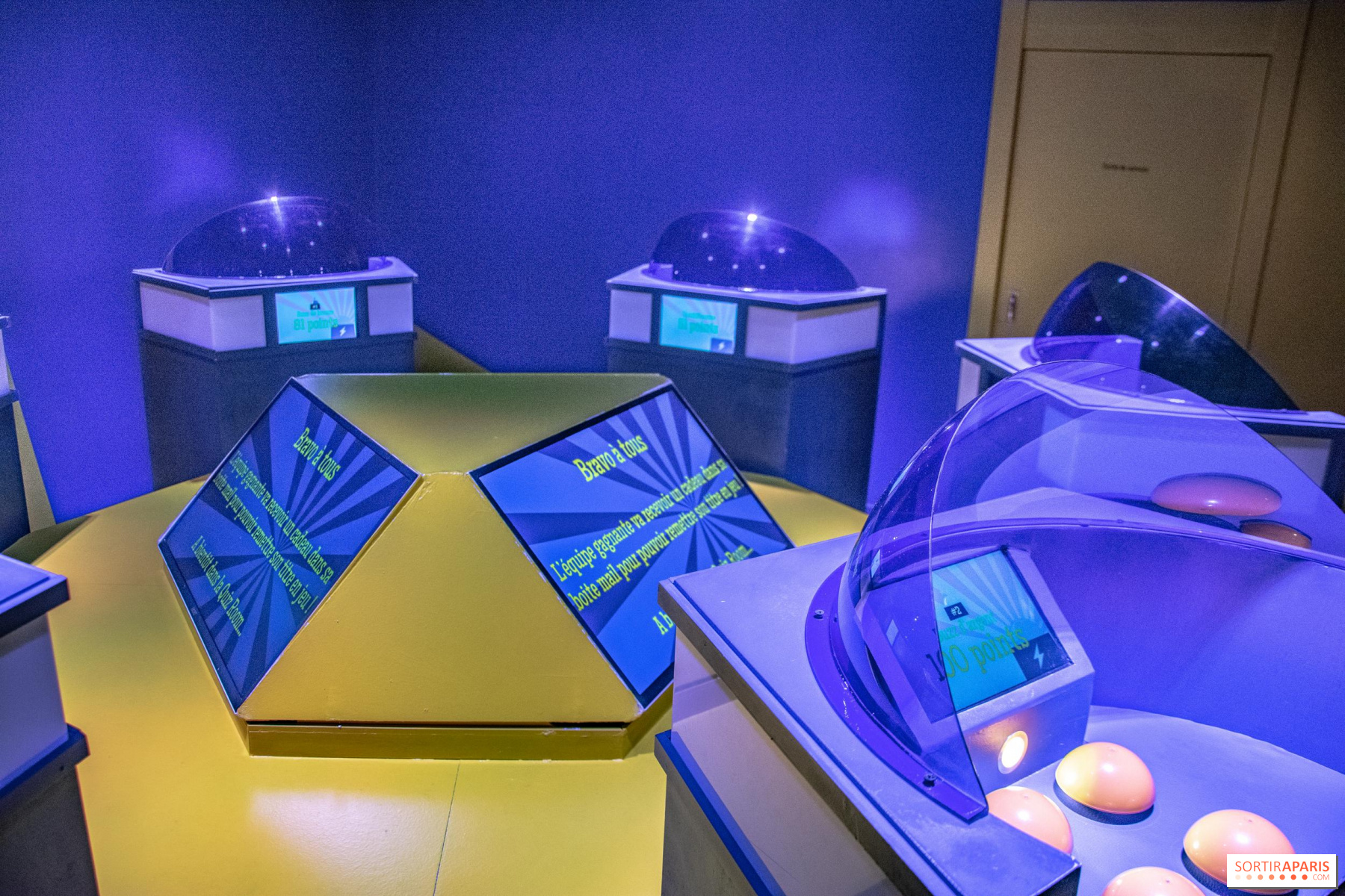 Salle de quiz comme à la télé à Herblay-sur-Seine