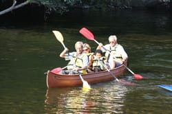 Balade en canoë-kayak sur le lac de Castelnau-Lassouts-Lous