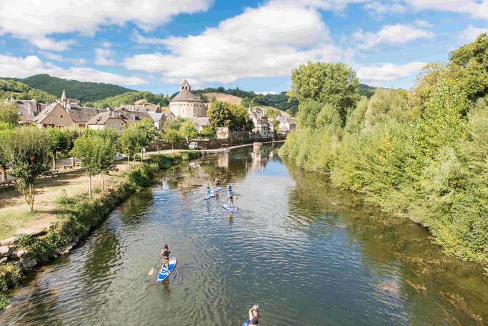 Stand Up Paddle à Sainte-Eulalie-d'Olt