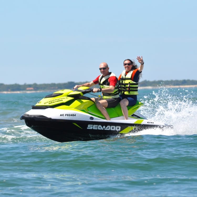 Randonnée découverte du Bassin d'Arcachon en Jet ski 