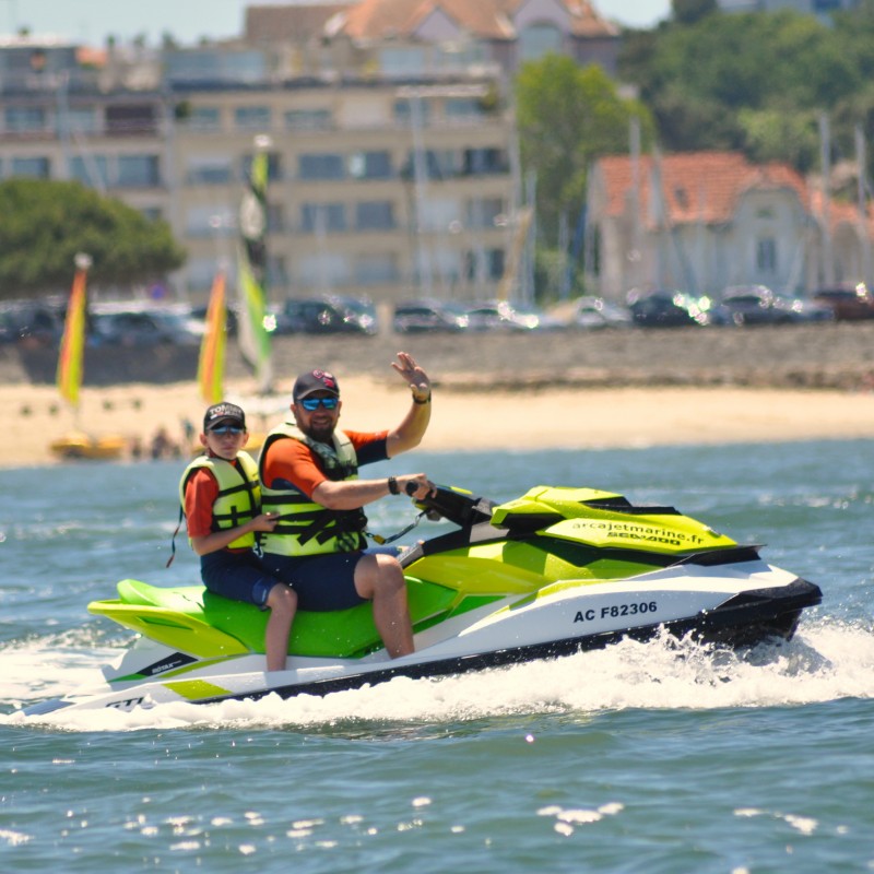Randonnée découverte du Bassin d'Arcachon en Jet ski 