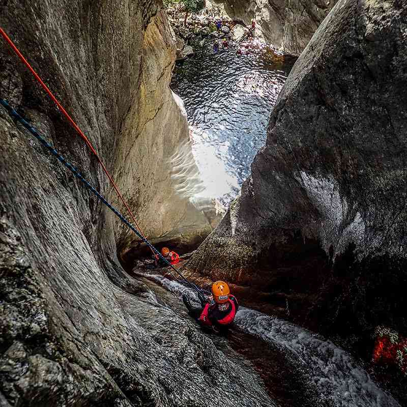 Canyoning à Céret - Niveau 2 - Aventure