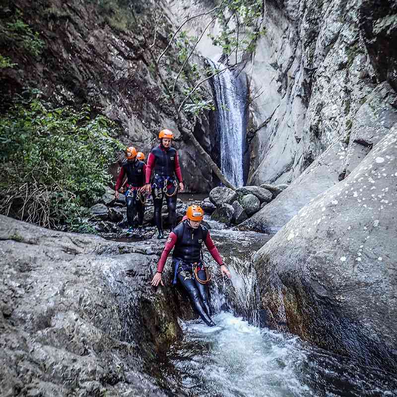 Canyoning à Prades  - Niveau 3 - Sportif
