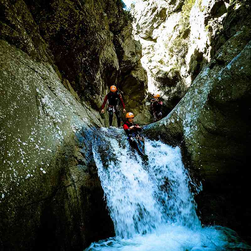 Canyoning à Prades  - Niveau 3 - Sportif