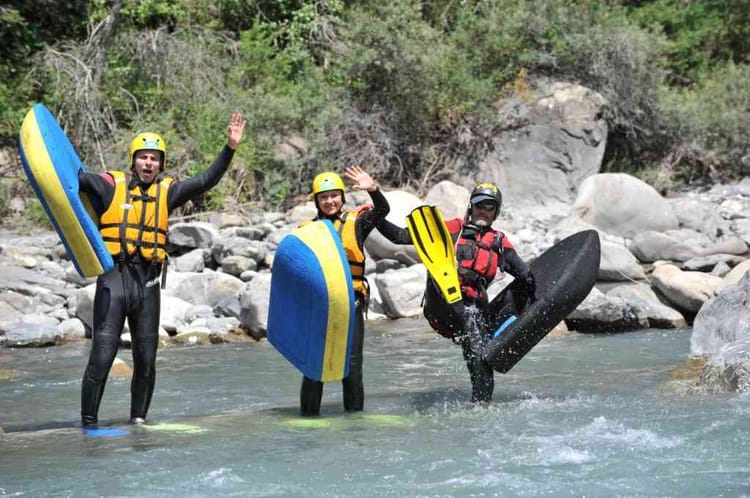 Hydrospeed sur La Durance 