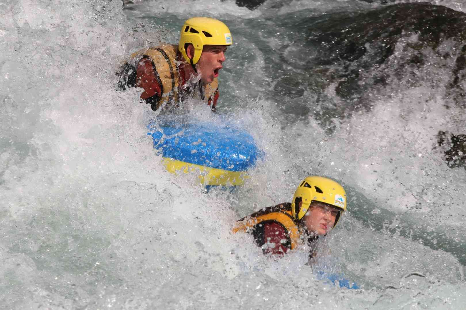 Hydrospeed sur La Durance 
