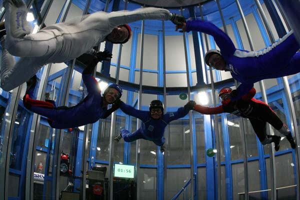 Simulateur de chute libre indoor à Budapest