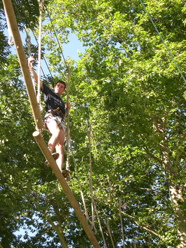 Parcours accrobranche à Barbaste près d'Agen - 47