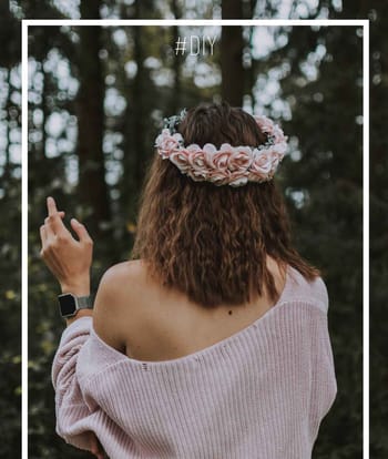 Atelier DIY - création de couronnes de fleurs et bijoux - EVJF Lyon
