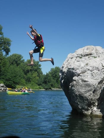Randonnée en canoé Kayak sur L'Ardèche