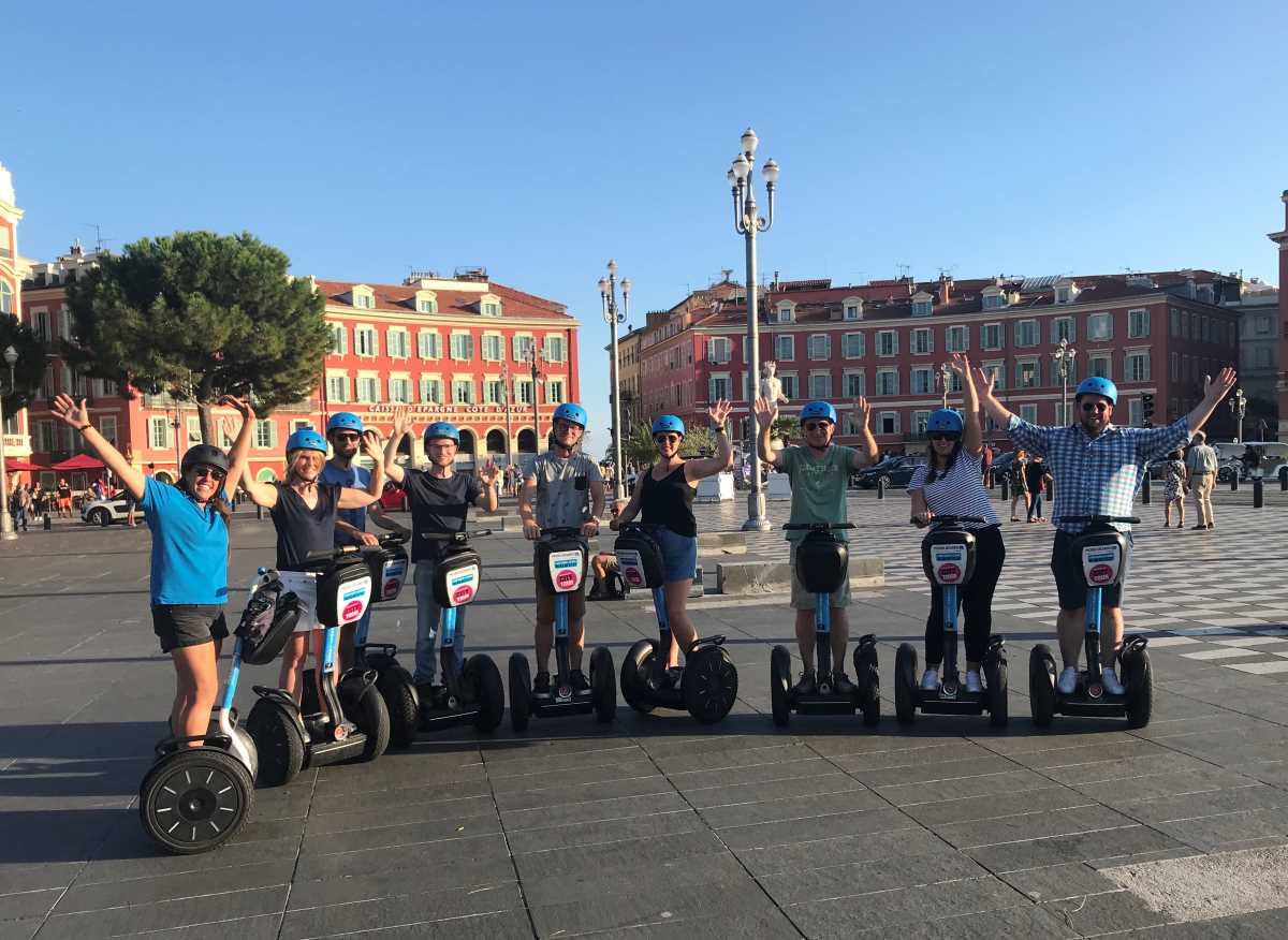 Balade en Segway et Visite guidée de Nice et ses alentours 