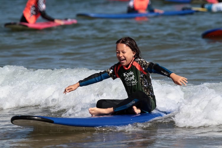 Cours et stages de surf à Hendaye