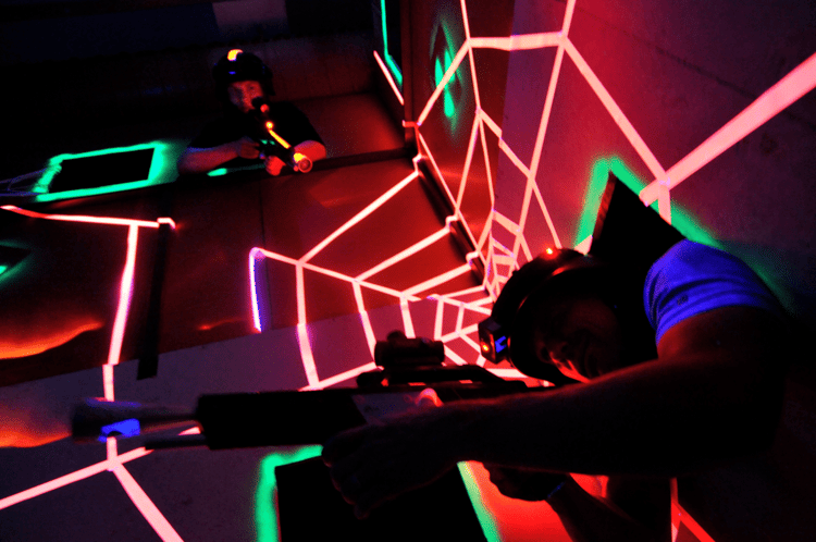 Laser game à Budapest