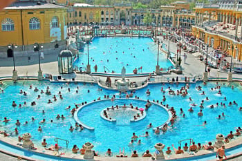 Bains thermaux à Budapest