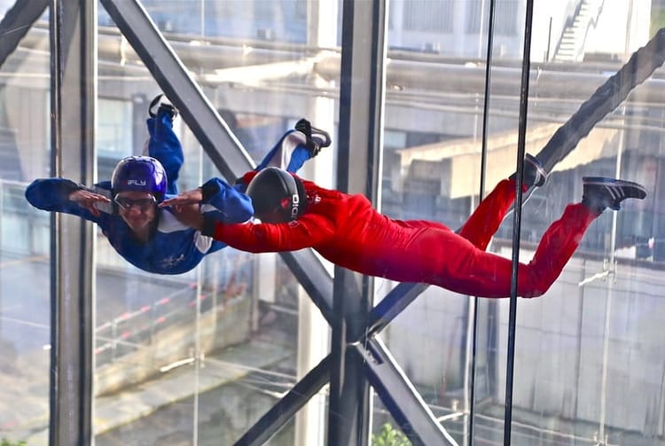 Simulateur de chute libre indoor à Budapest