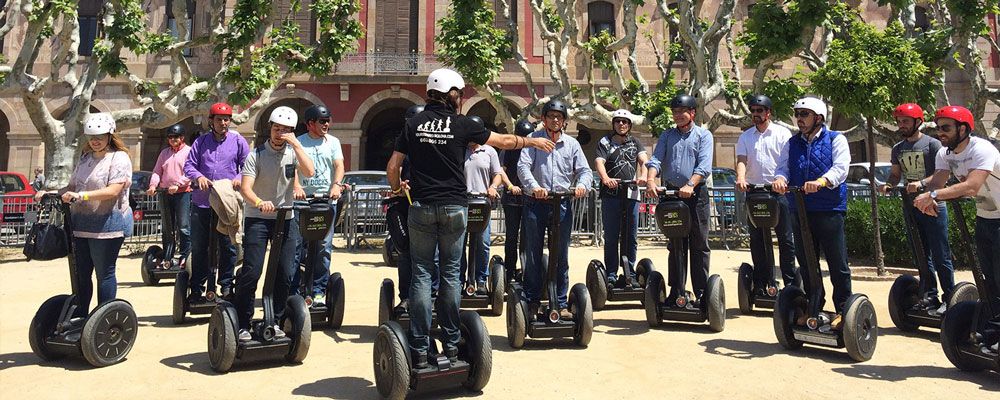Balade en Segway pour EVG - Madrid - Teambuilding 
