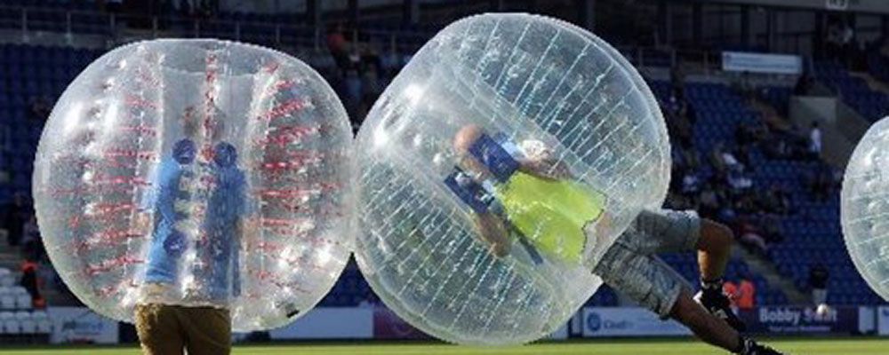 Bubble foot pour EVG à Porto - Teambuilding 