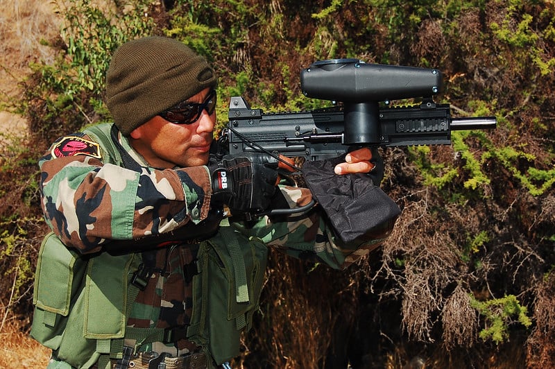 Paintball indoor pour EVG à Lisbonne - Teambuilding 