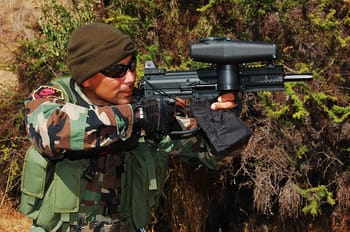 Paintball indoor pour EVG à Lisbonne - Teambuilding