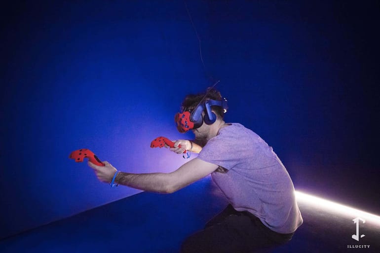 Laser game en réalité virtuelle à Sénart