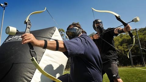 Archery Tag à Trets près d'Aix en Provence