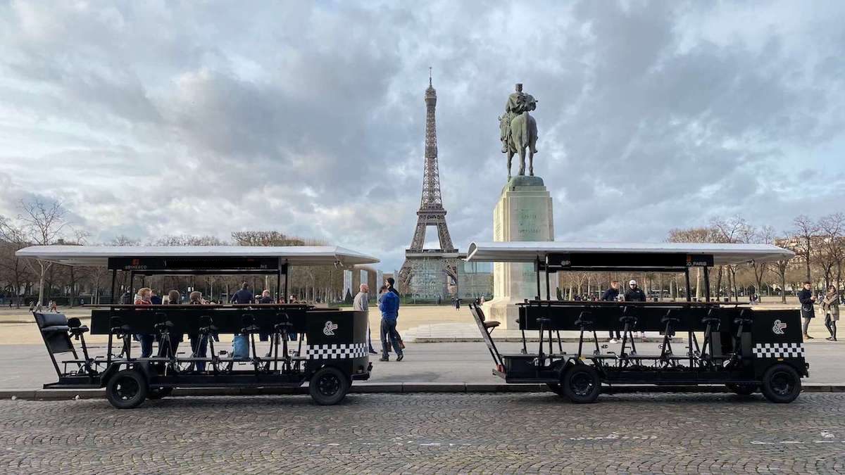 Tour en Beer Bike à Paris 