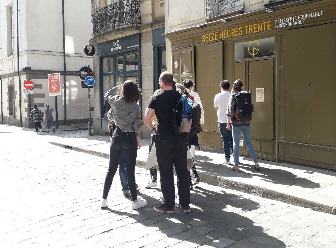 Jeu de piste engagé à Rennes 