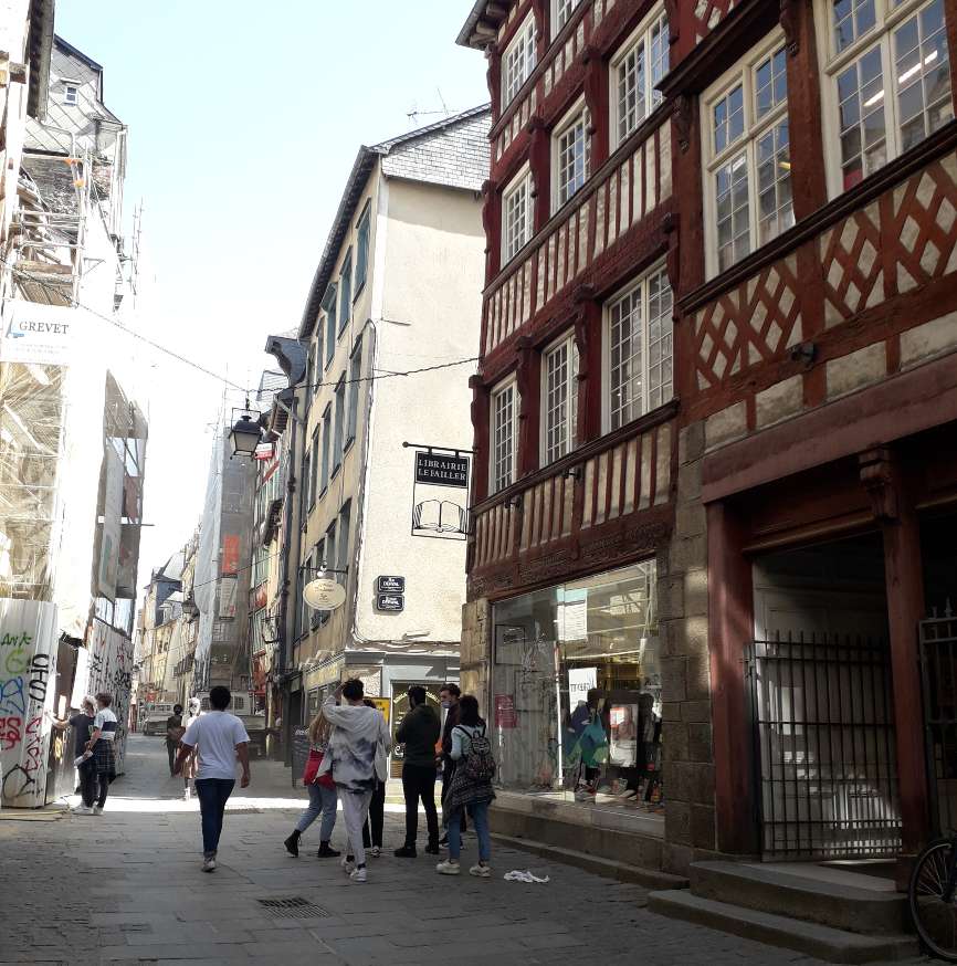 Jeu de piste engagé à Rennes 