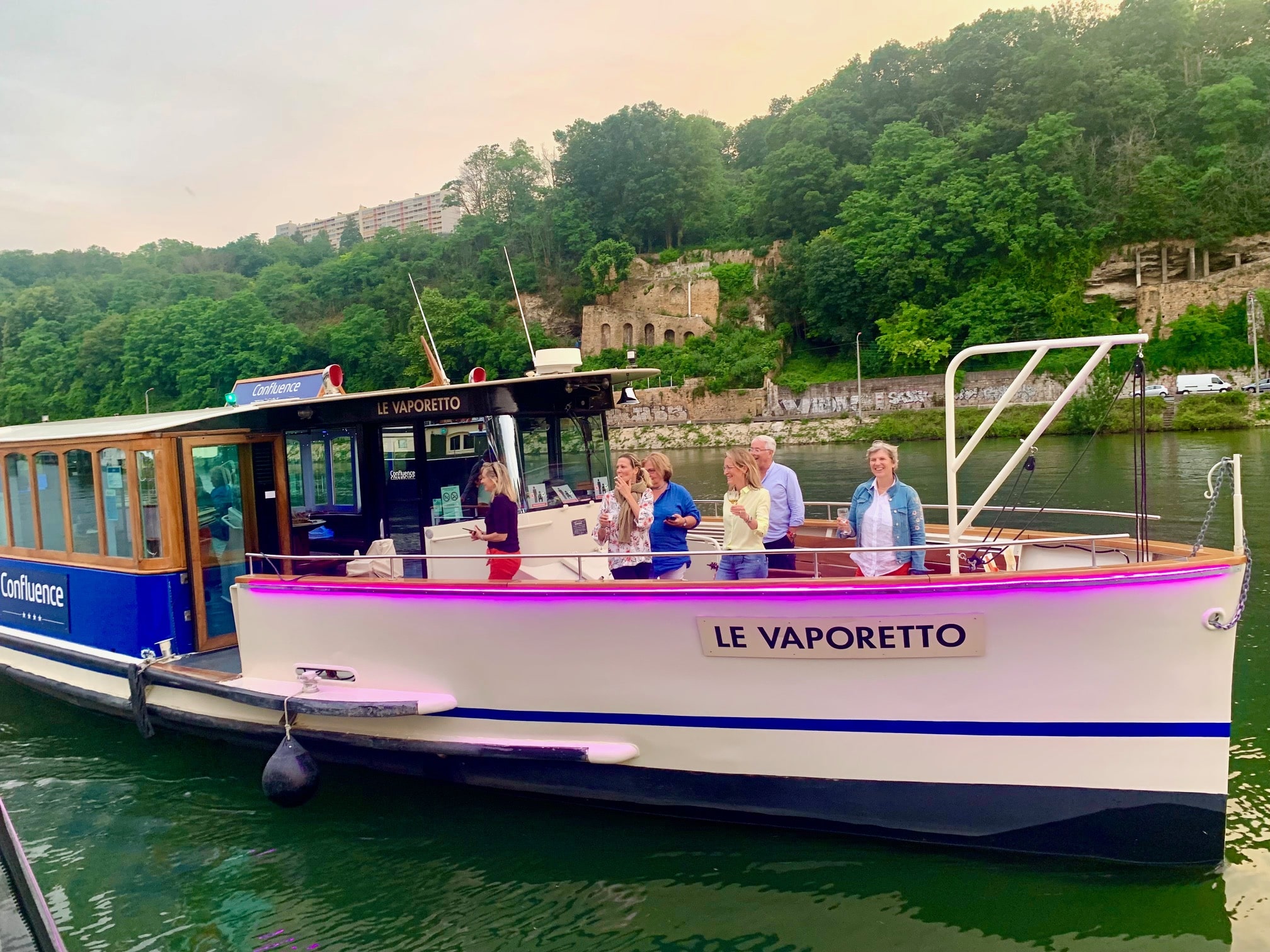 Location privée de bateau avec Skipper à Lyon 