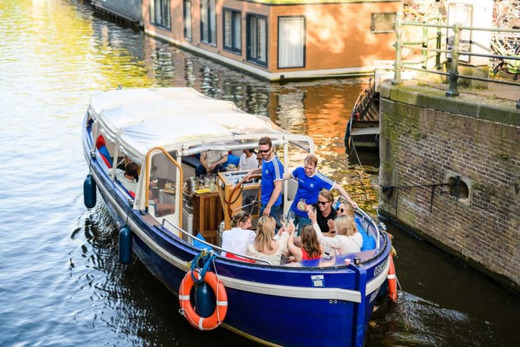 Apéro boat à Amsterdam - Open Bar