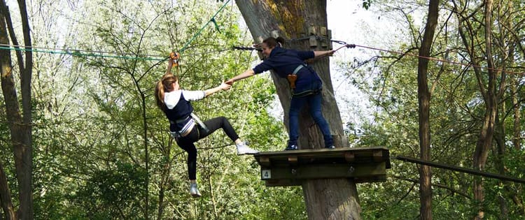 Parcours Accrobranche à Cergy dans le Val d'Oise - 95