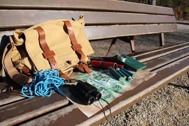 Chasse au trésor au parc Floral de Paris