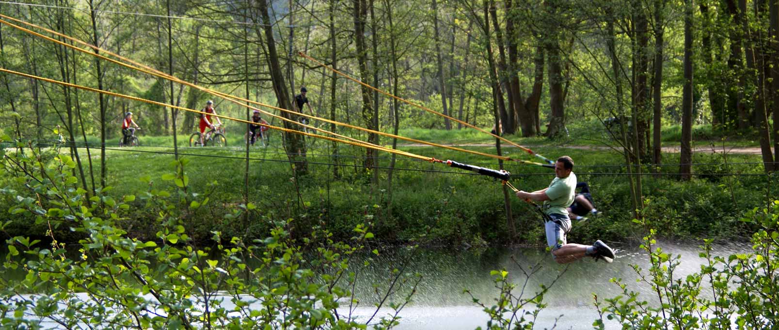Parcours Accrobranche à Cergy dans le Val d'Oise - 95