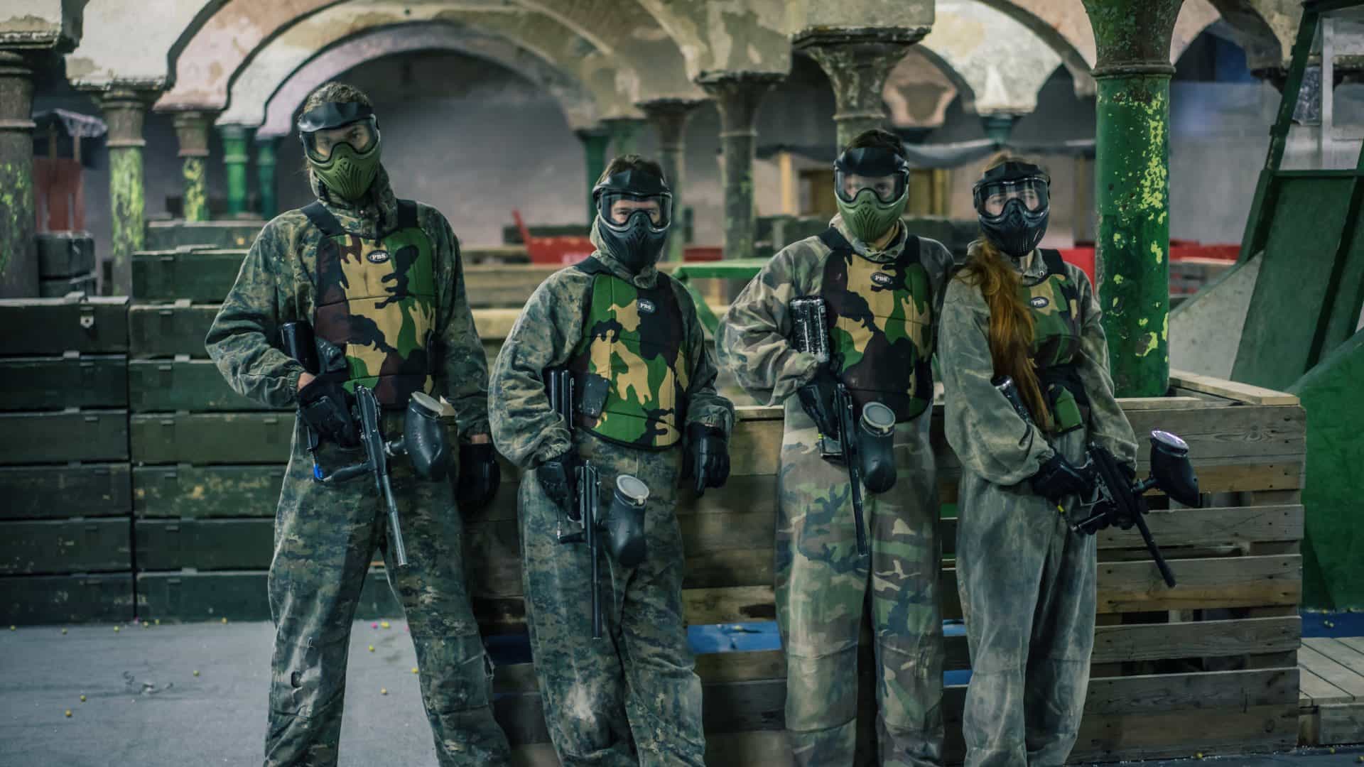 Paintball indoor à Prague