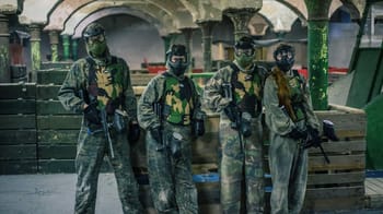 Paintball indoor à Prague