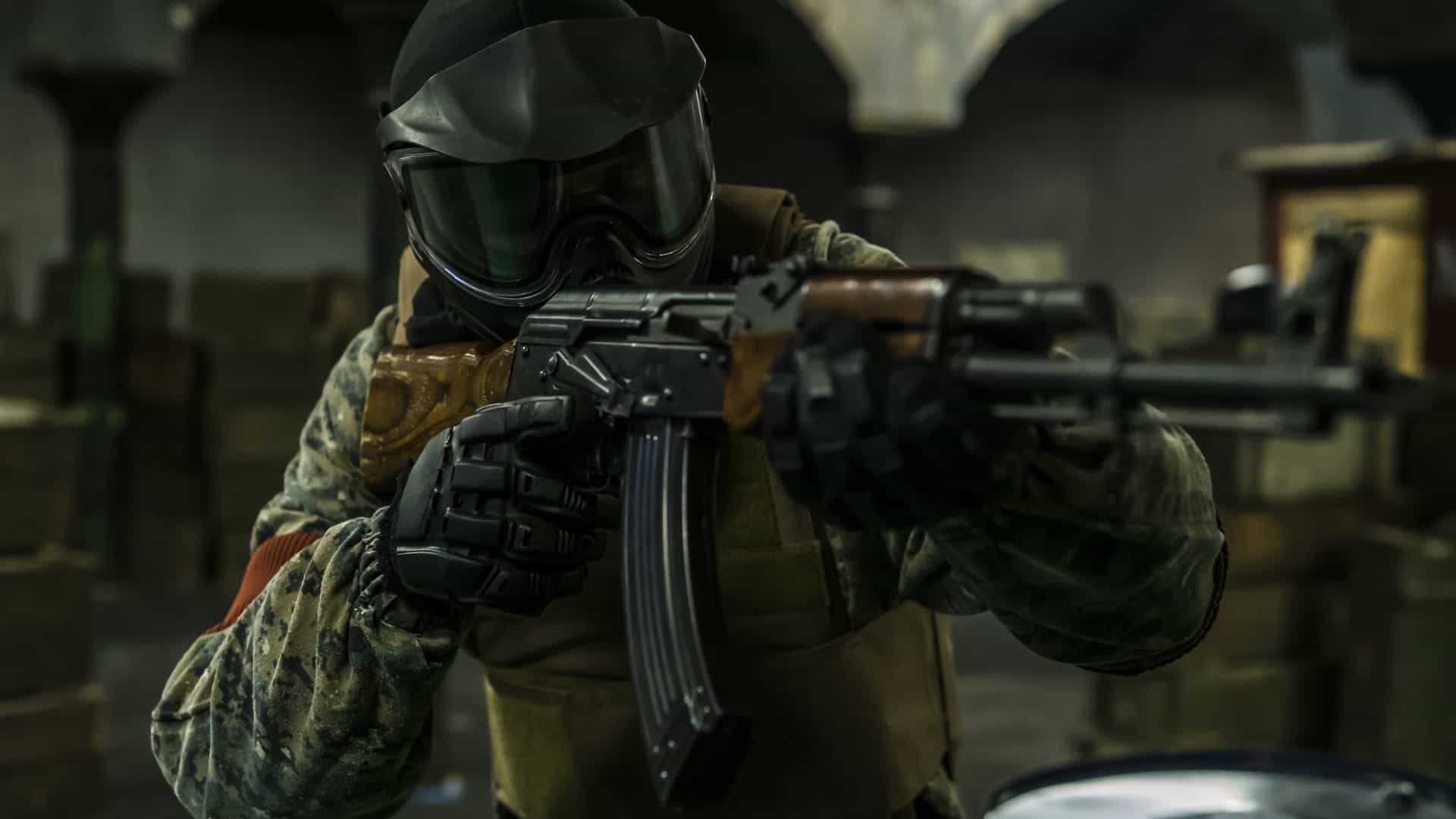 Paintball indoor à Prague