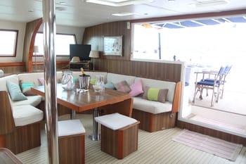 Croisière à bord d'un catamaran à St Tropez