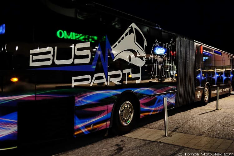 Party bus à Prague