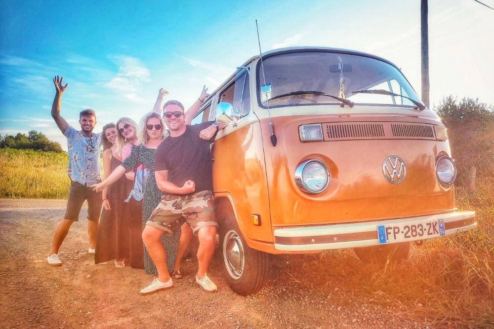 Balade en Combi VW au Pays Basque 