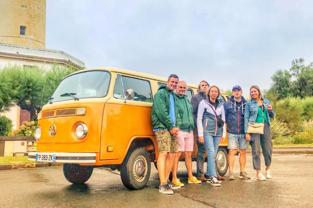 Balade en Combi VW au Pays Basque 